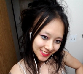 Tall, brunette Asian girl from Chicago